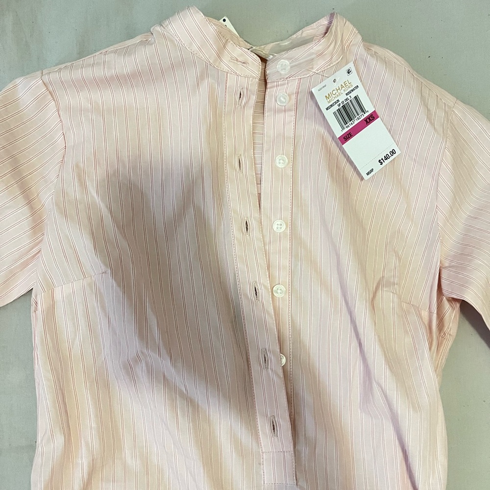 NiceMichael Kors light pink shirt dress